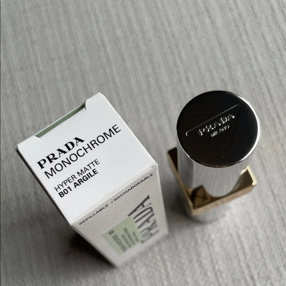Prada Monochrome Hyper Matte Refillable Lipstick - B01 ARGILE